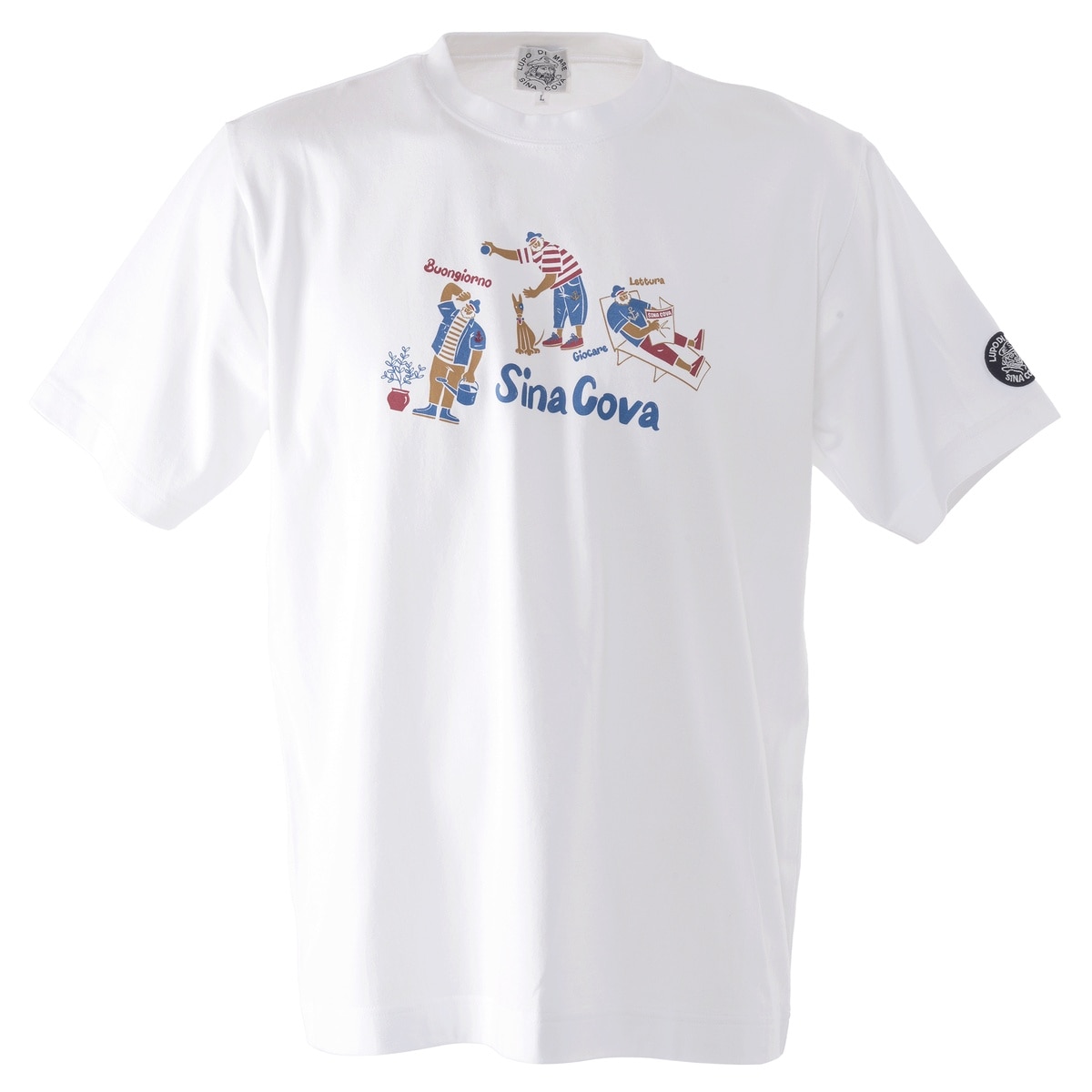 [SINA COVA(シナコバ)]半袖Tシャツ 24120560 ホワイト LL