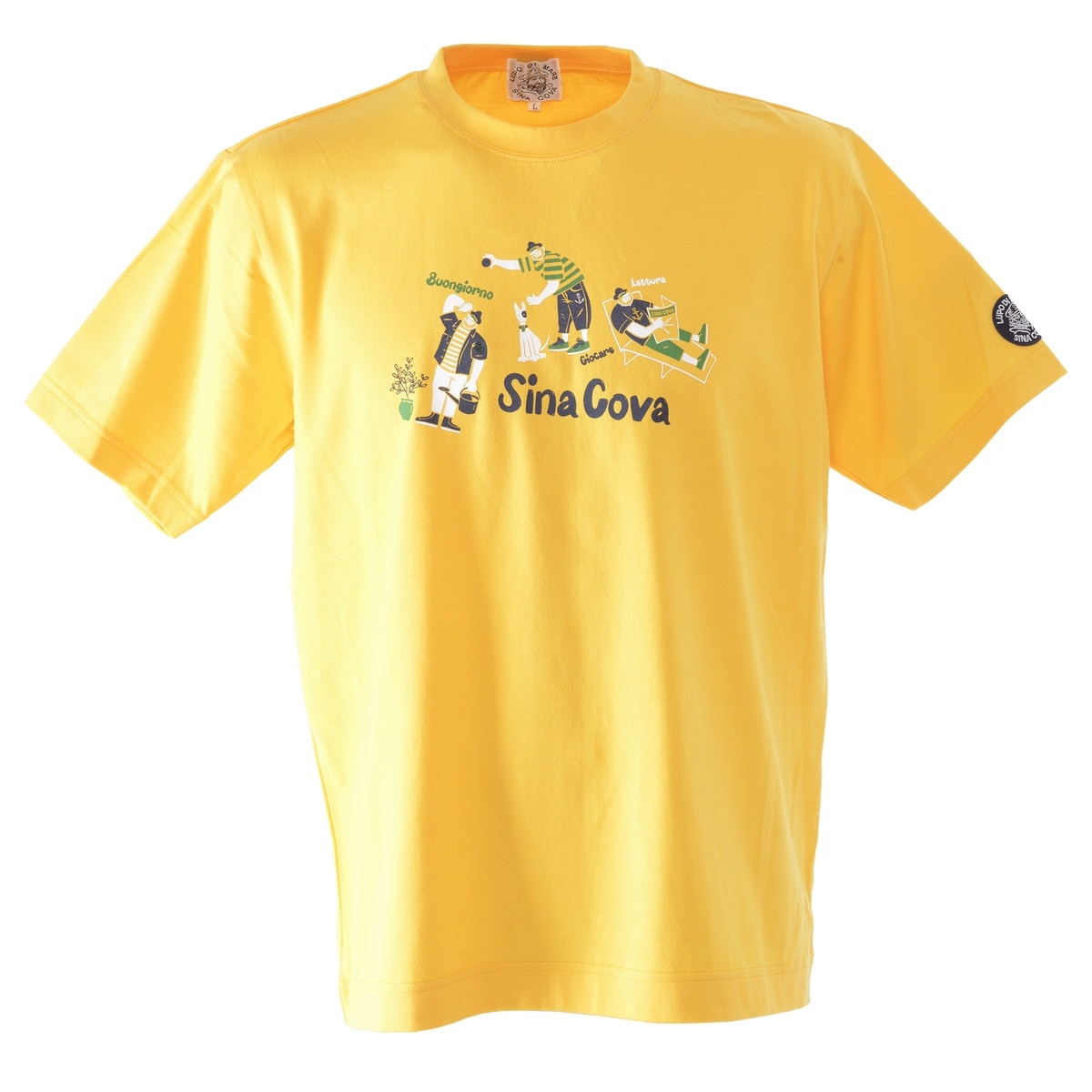 [SINA COVA(シナコバ)]半袖Tシャツ 24120560 イエロー L