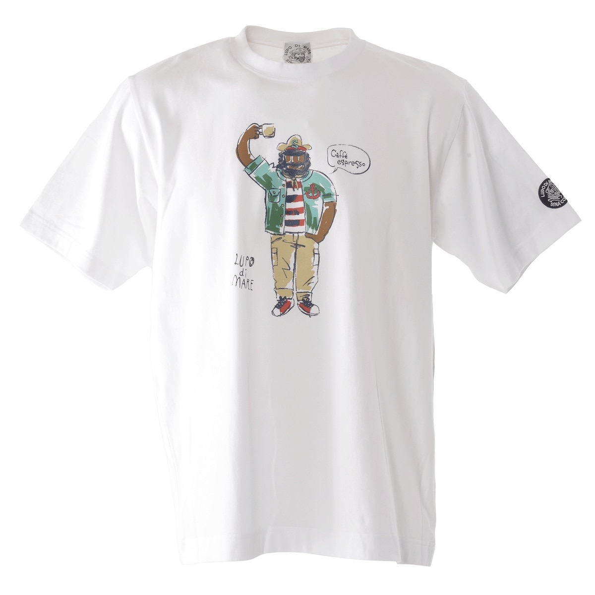 [SINA COVA(シナコバ)]半袖Tシャツ ユニセックス(男女兼用) 24120580 ホワイト LL