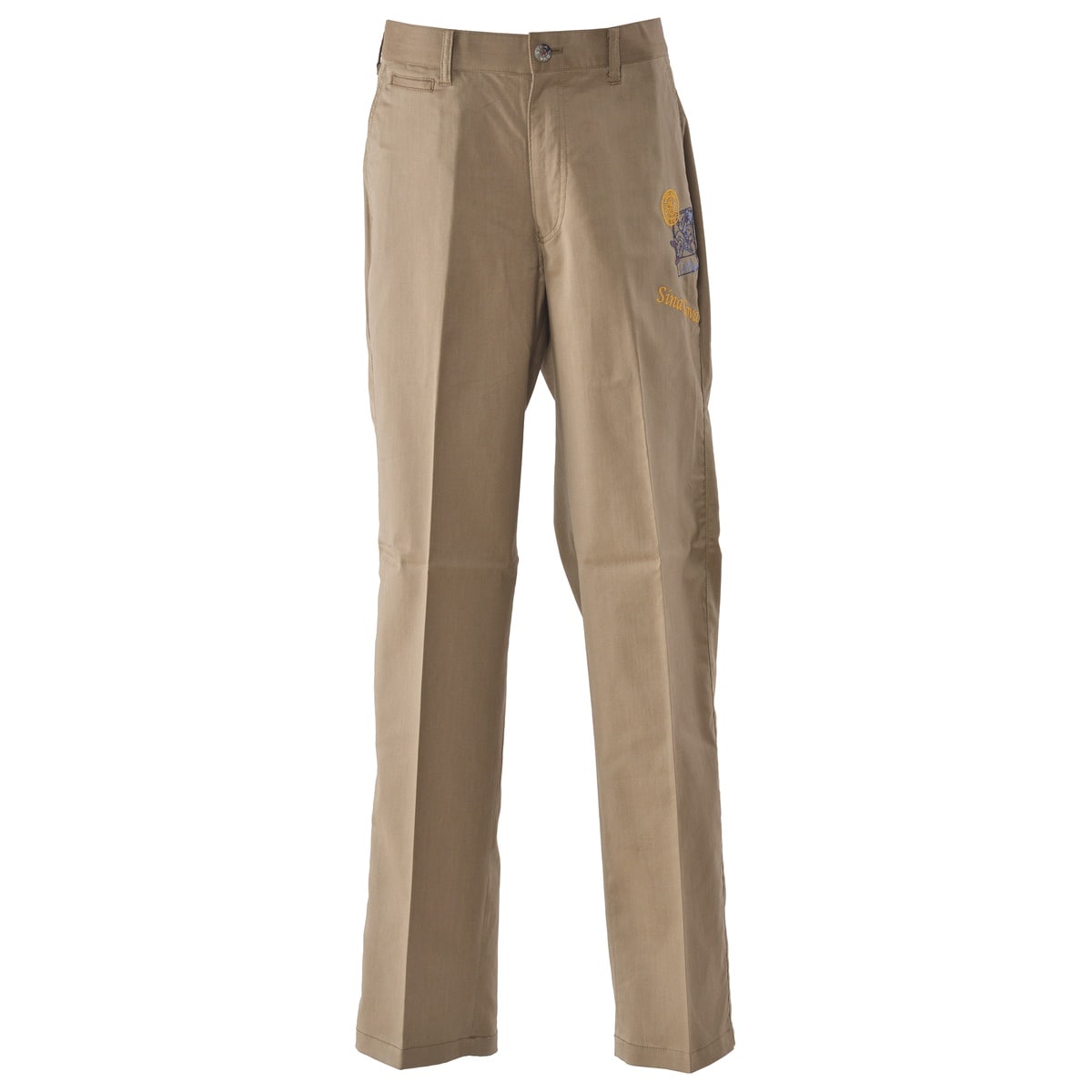 [SINA COVA(シナコバ)]ノータックテーパードパンツ 24115020 ベージュ 80