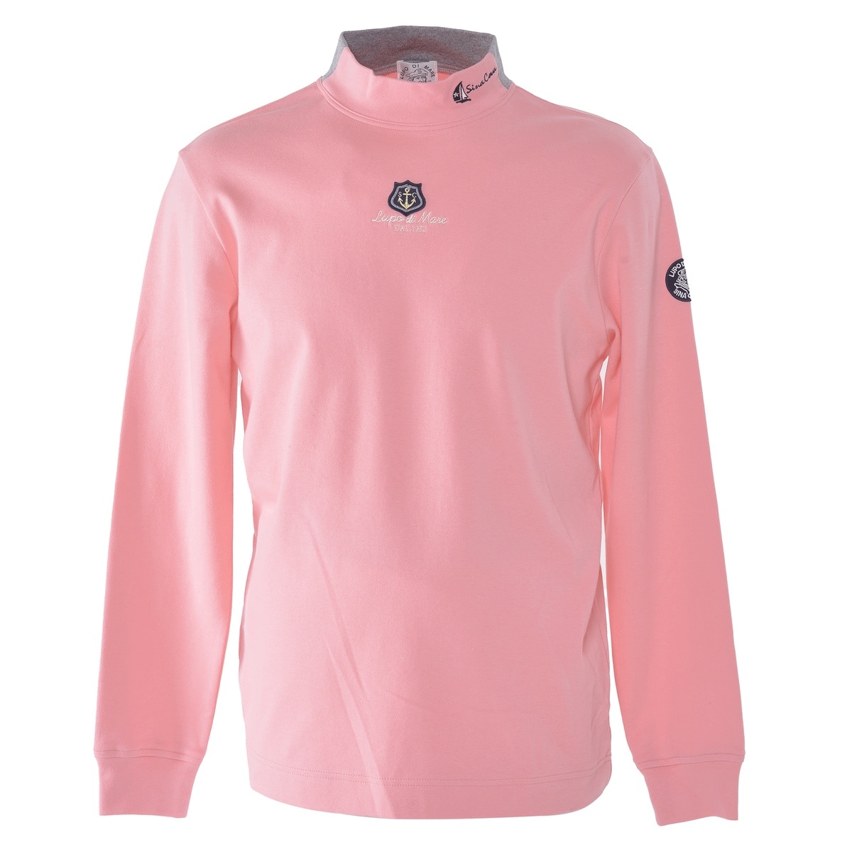 [SINA COVA(シナコバ)]ハイネック長袖Tシャツ 24210040 ピンク L