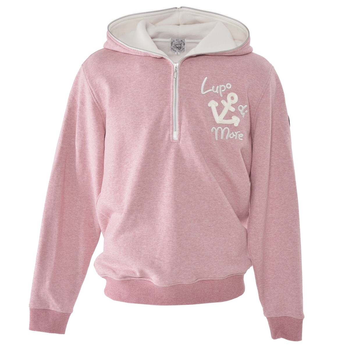 [SINA COVA(シナコバ)]ハーフZIPパーカー ユニセックス(男女兼用) 24210090 レッド L