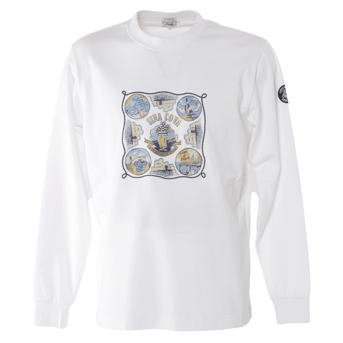 [SINA COVA(シナコバ)]長袖Tシャツ 24220010 ホワイト L