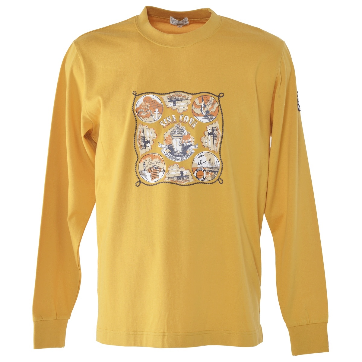 [SINA COVA(シナコバ)]長袖Tシャツ 24220010 イエロー L