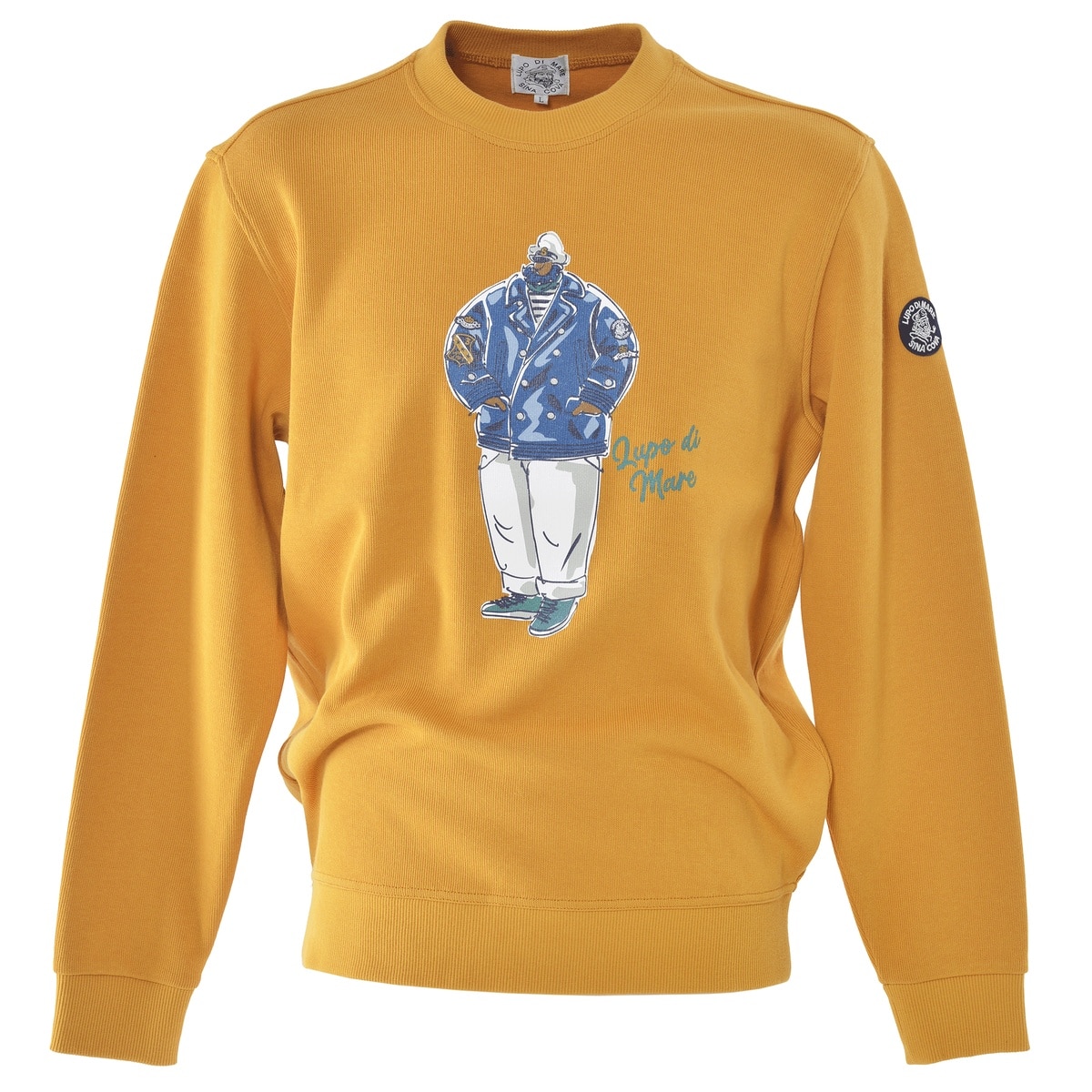 [SINA COVA(シナコバ)]クルーネックトレーナー 24220020 イエロー L