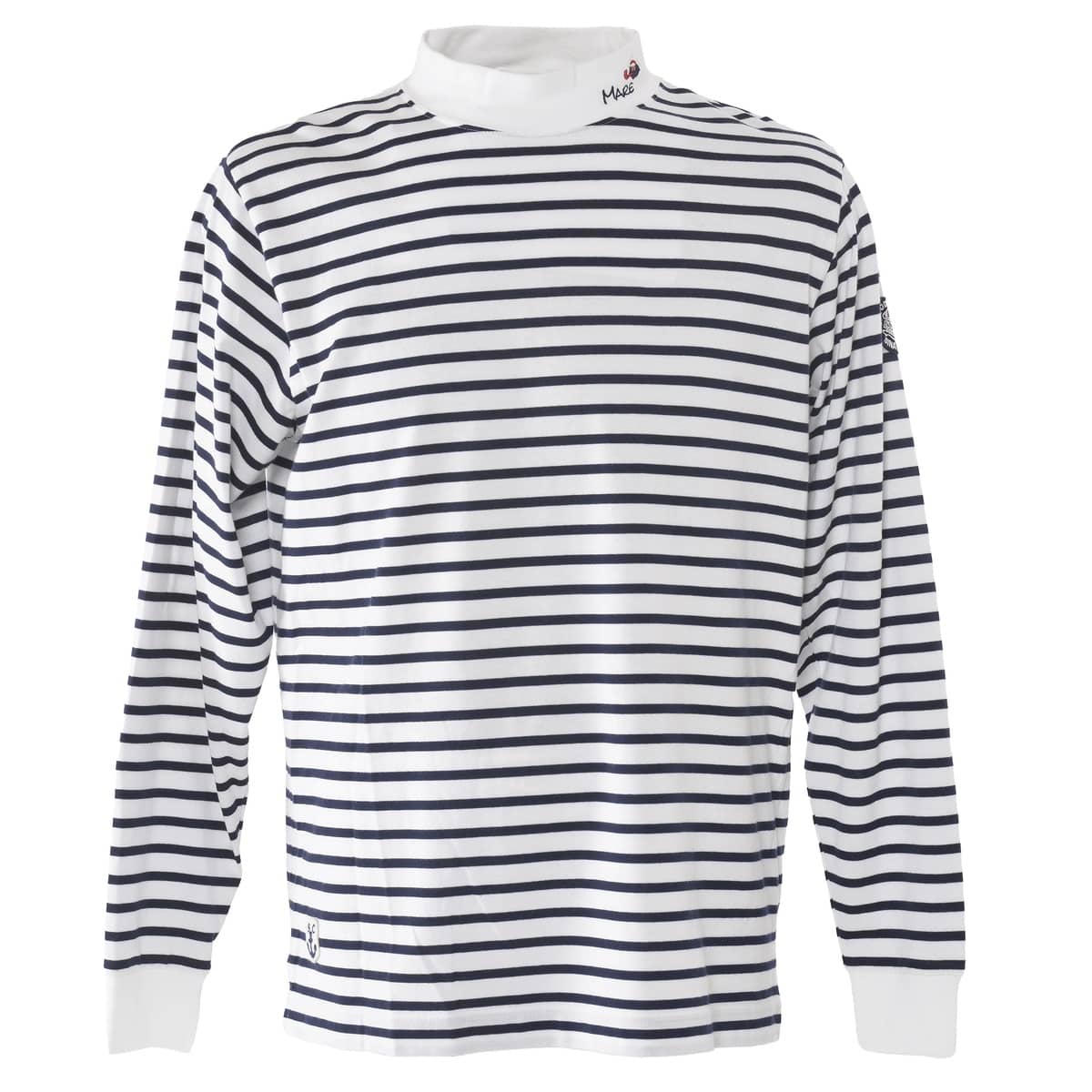 [SINA COVA(シナコバ)]ハイネック長袖Tシャツ 24220030 ホワイト L