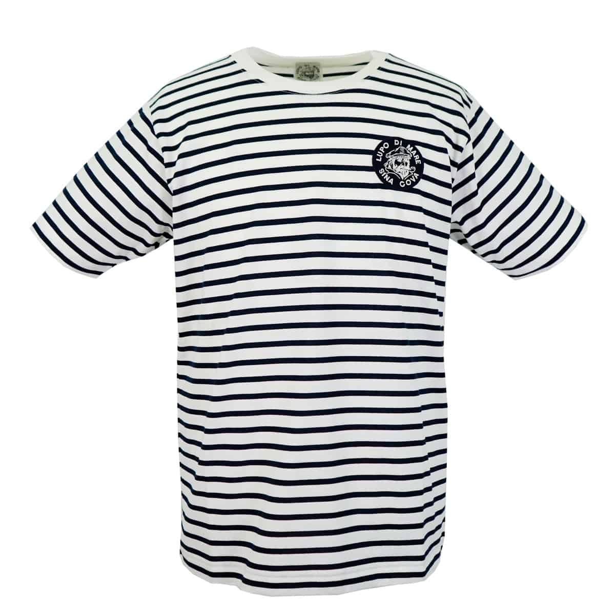 [SINA COVA(シナコバ)]ボーダー半袖Tシャツ 24220513 ホワイト L