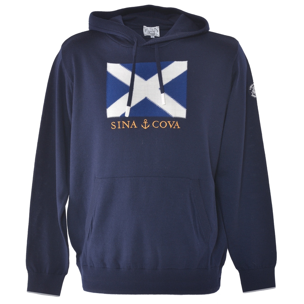 [SINA COVA(シナコバ)]ニットパーカー 24222010 ネイビー L