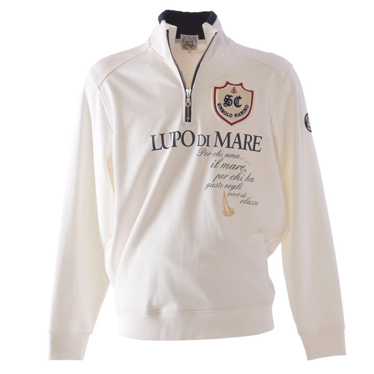 [SINA COVA(シナコバ)]ZIP UPプルオーバー 25110010 オフホワイト L