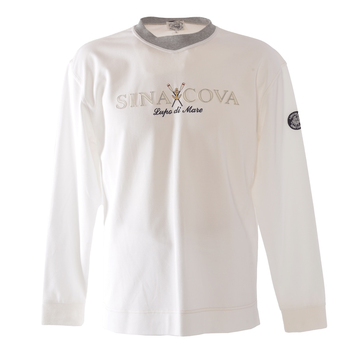 [SINA COVA(シナコバ)]長袖Tシャツ 25110050 ホワイト L