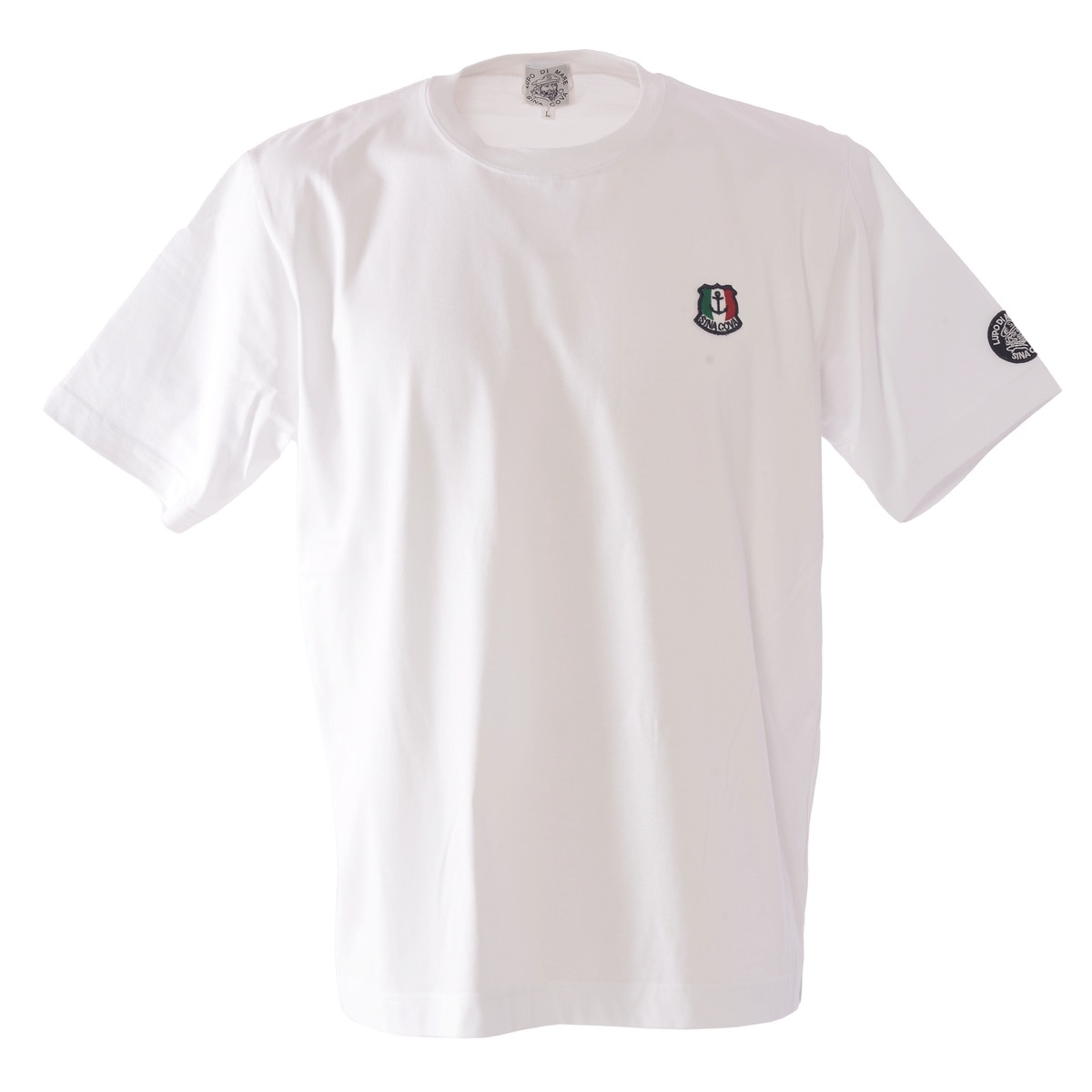 [SINA COVA(シナコバ)]バックプリント半袖Tシャツ 25110580 ホワイト L