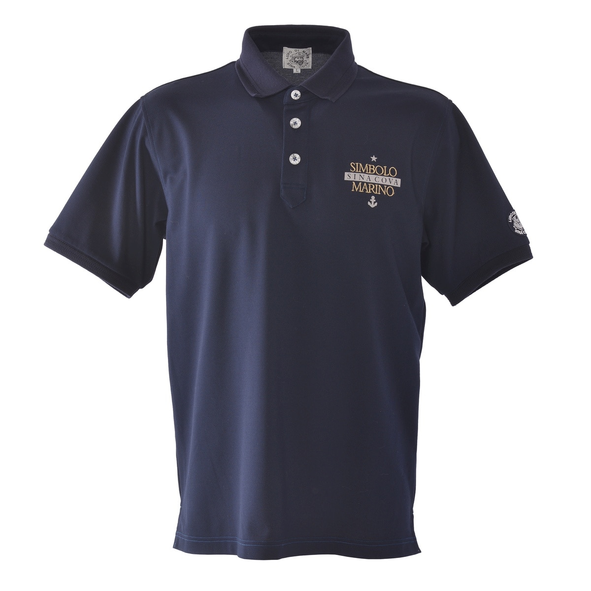 [SINA COVA(シナコバ)]半袖ポロシャツ 25110600 ネイビー L