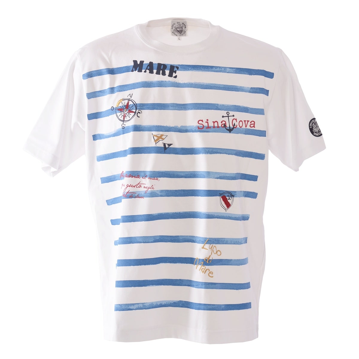 [SINA COVA(シナコバ)]半袖Tシャツ 25110650 ホワイト LL