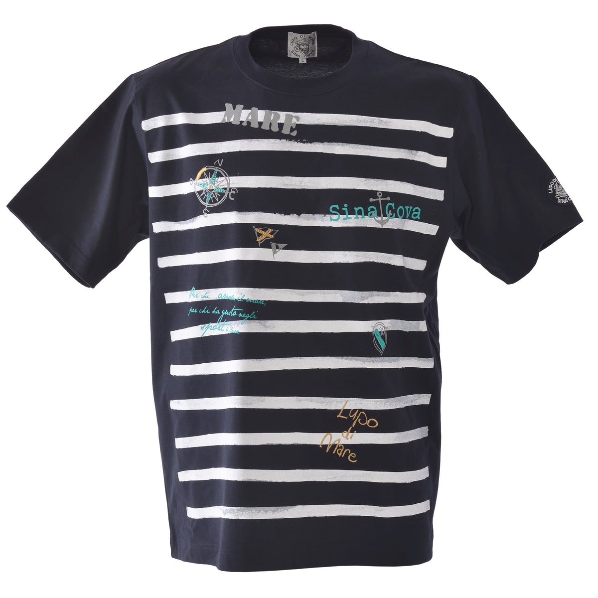 [SINA COVA(シナコバ)]半袖Tシャツ 25110650 ネイビー L