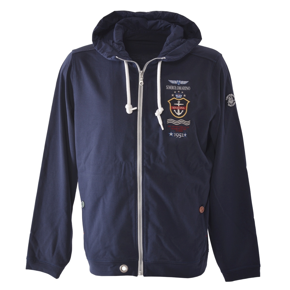 [SINA COVA(シナコバ)]フード付きZIPジャケット 25113050 ネイビー M