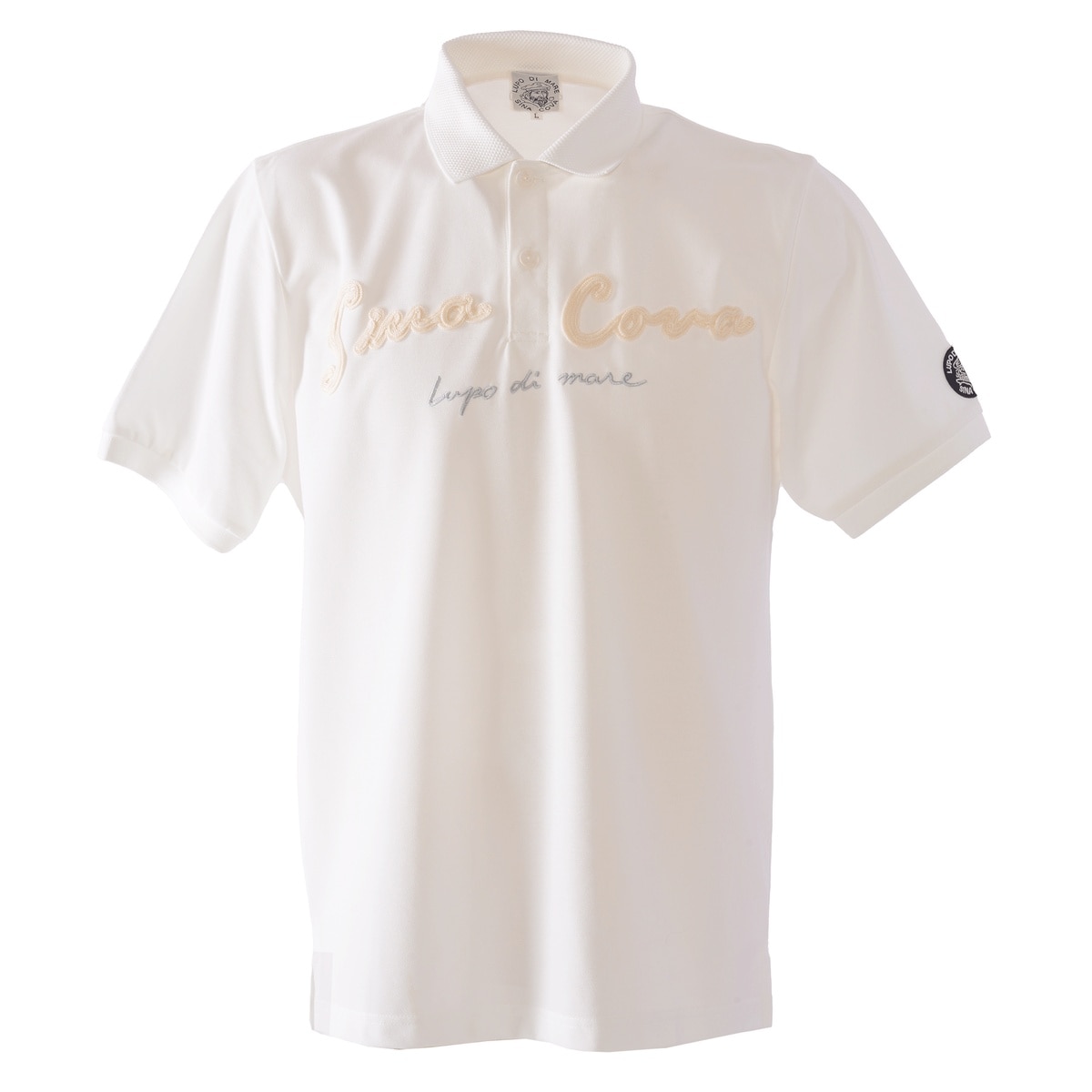 [SINA COVA(シナコバ)]半袖ポロシャツ 25120510 ホワイト M