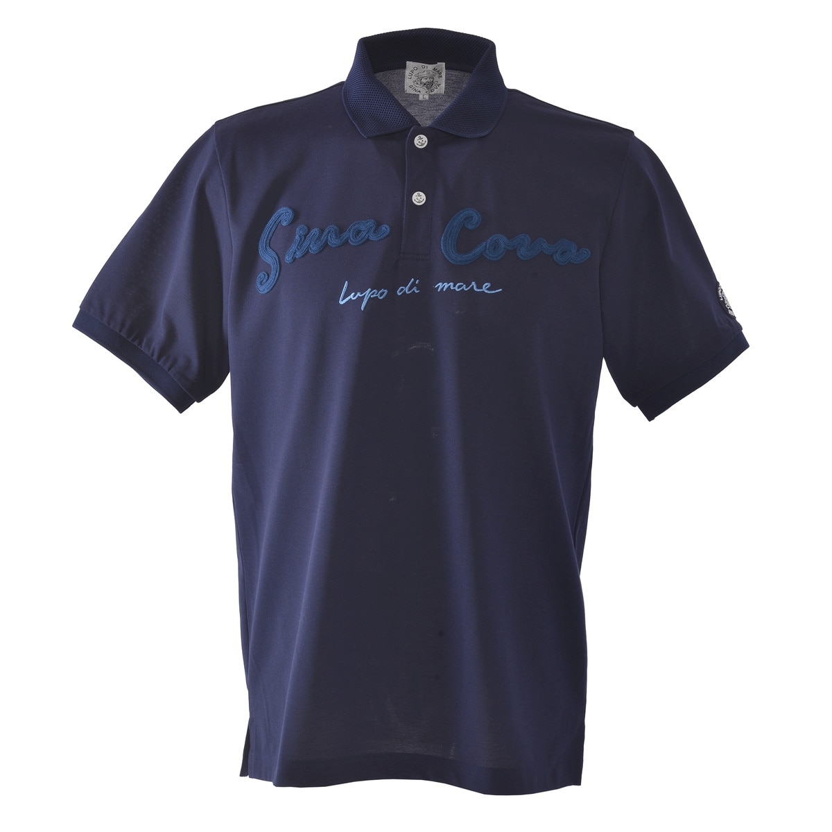 [SINA COVA(シナコバ)]半袖ポロシャツ 25120510 ネイビー L