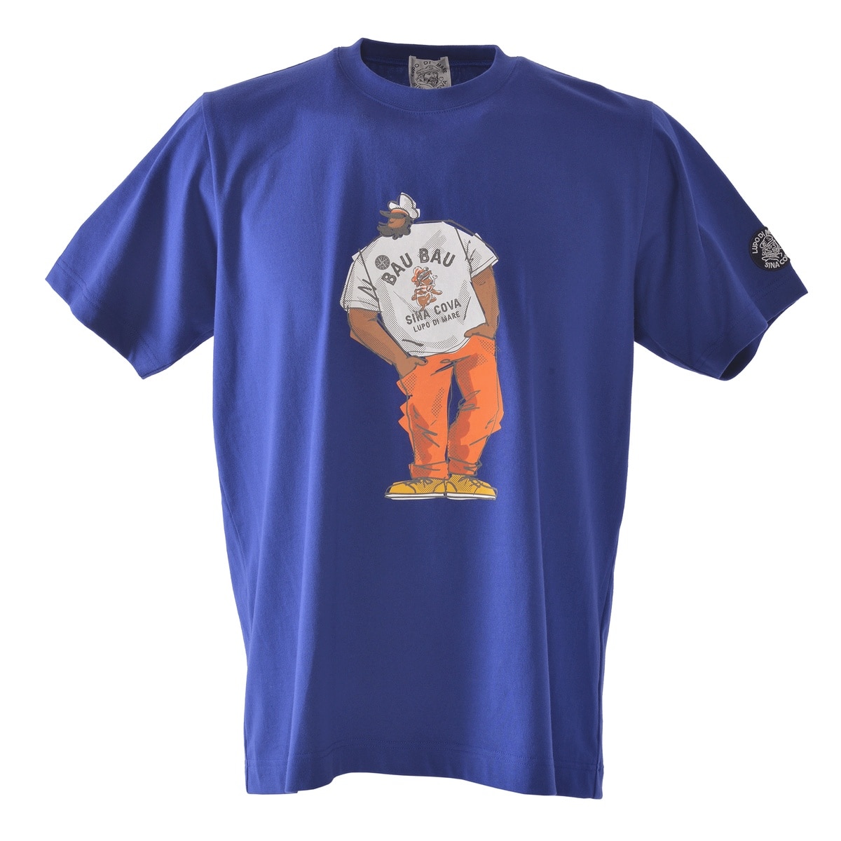 [SINA COVA(シナコバ)]Tシャツ ユニセックス(男女兼用) 25120560 ブルー L