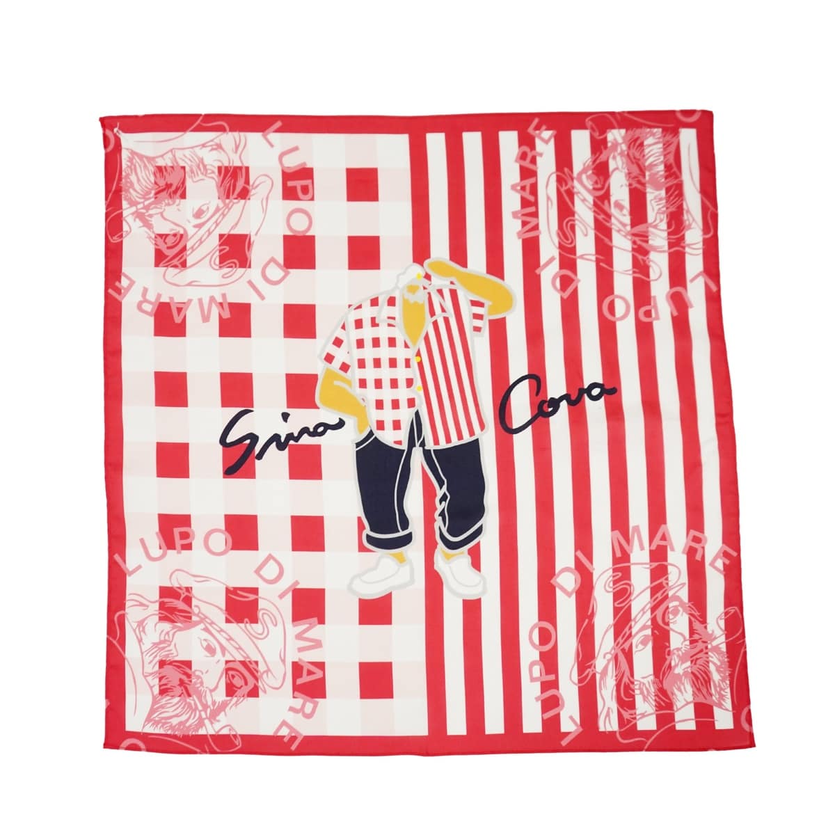 [SINA COVA(シナコバ)]フリーチーフ(バンダナ)25176210 レッド F