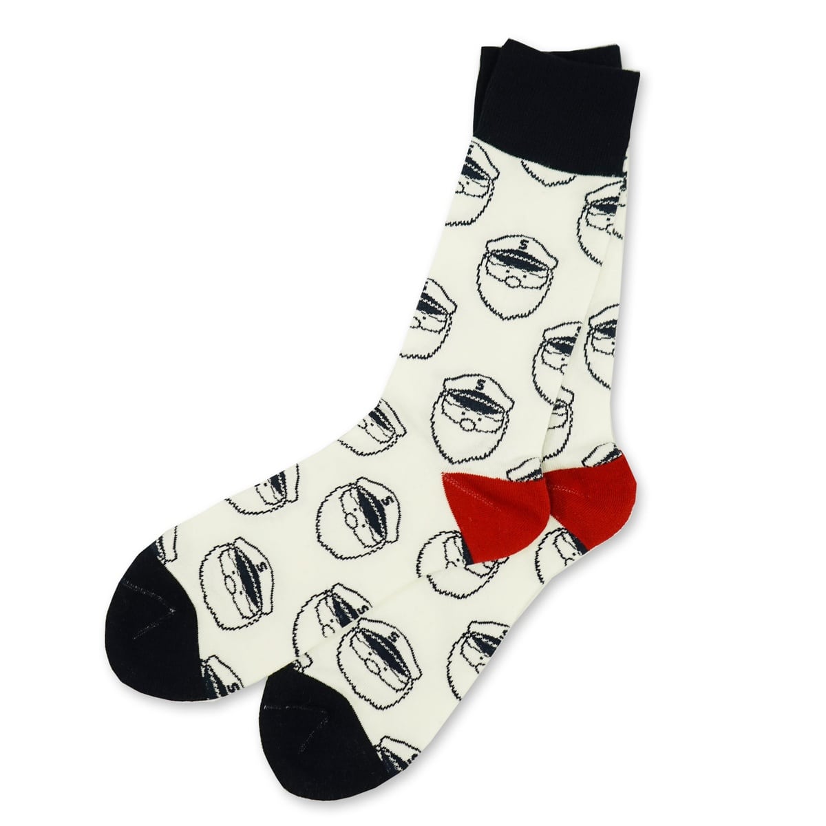 [SINA COVA(シナコバ)]ロングソックス (25㎝～27㎝) 25277410 ホワイト Fサイズ