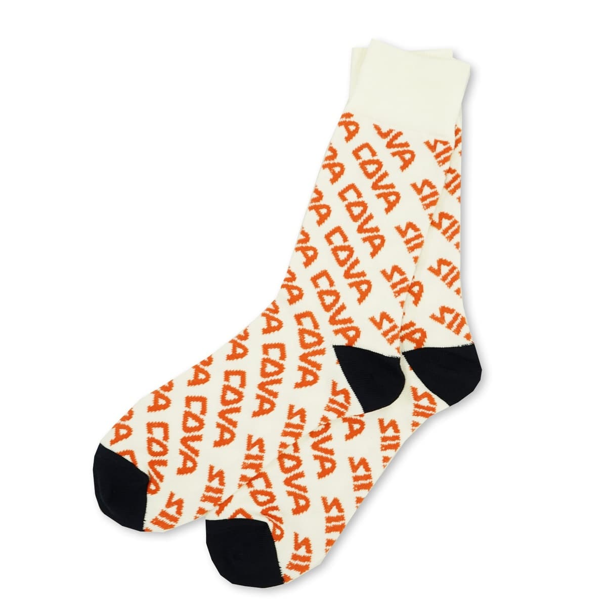 [SINA COVA(シナコバ)]ロングソックス (25㎝～27㎝)  25277420 ホワイト Fサイズ