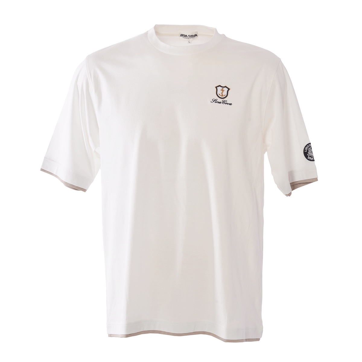 [SINA COVA]半袖Tシャツ Lサイズ オフホワイト 26130520