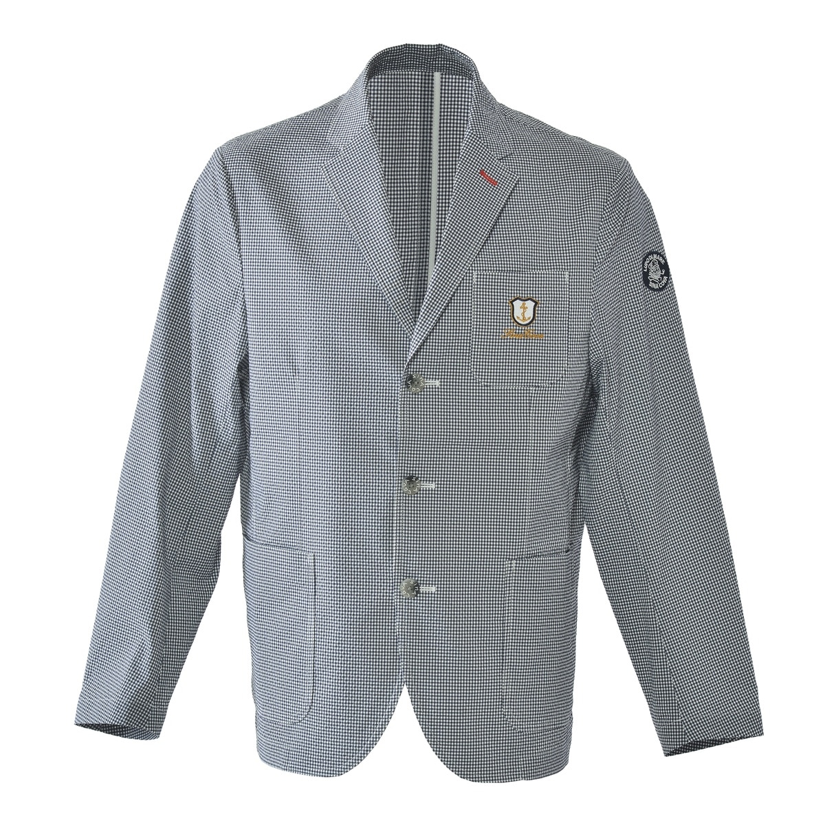 [SINA COVA]3ボタンテーラードジャケット Lサイズ ブルー 26133030