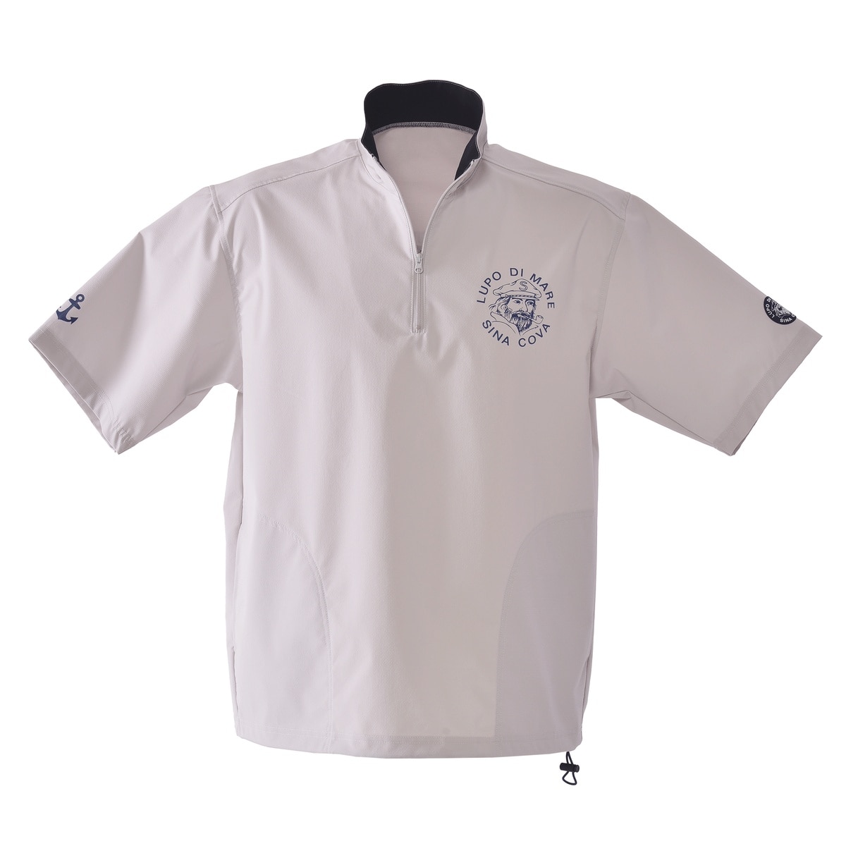 [SINA COVA]ハーフZIP半袖スニード Lサイズ ベージュ 26153520