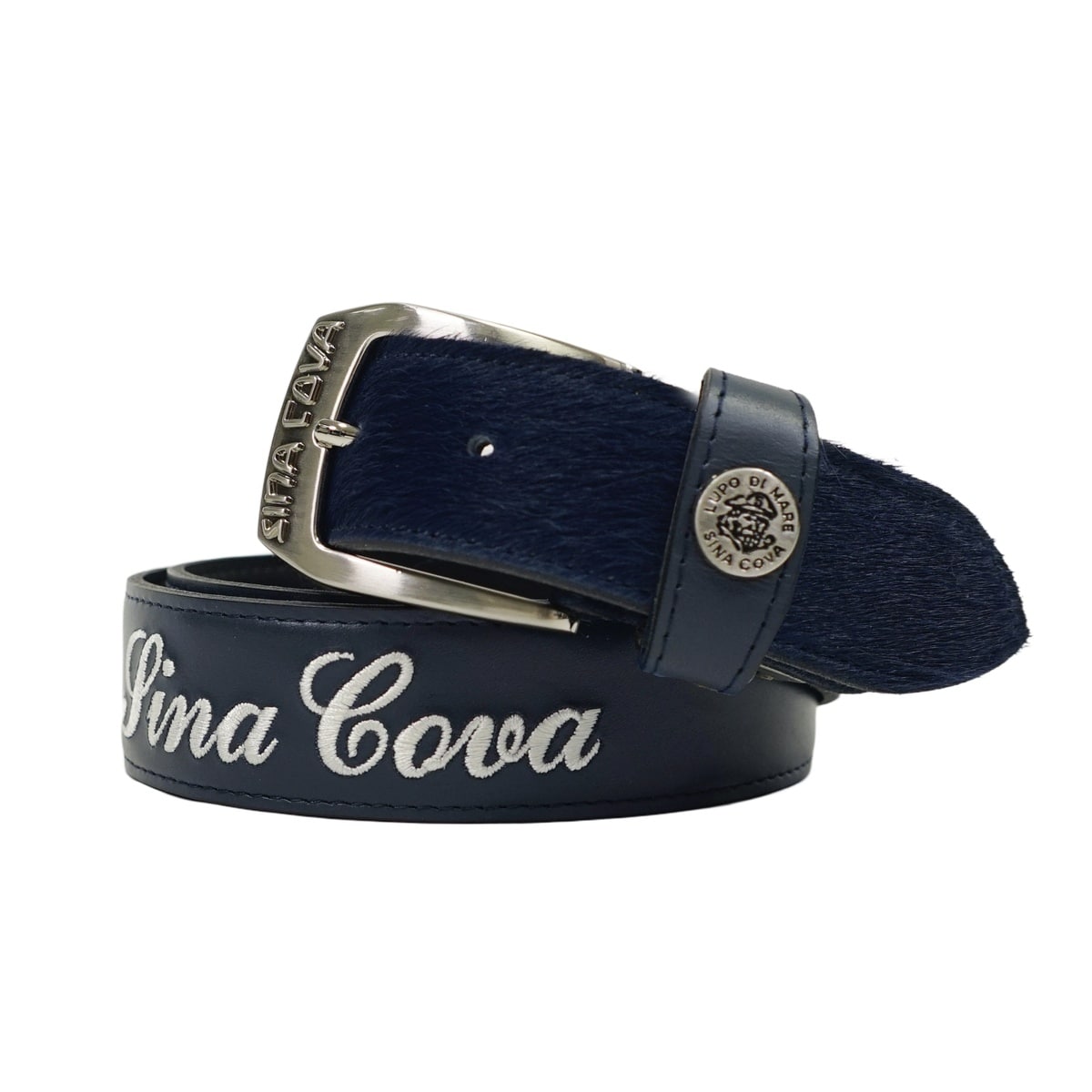 [SINA COVA]ベルト ネイビー 26176010
