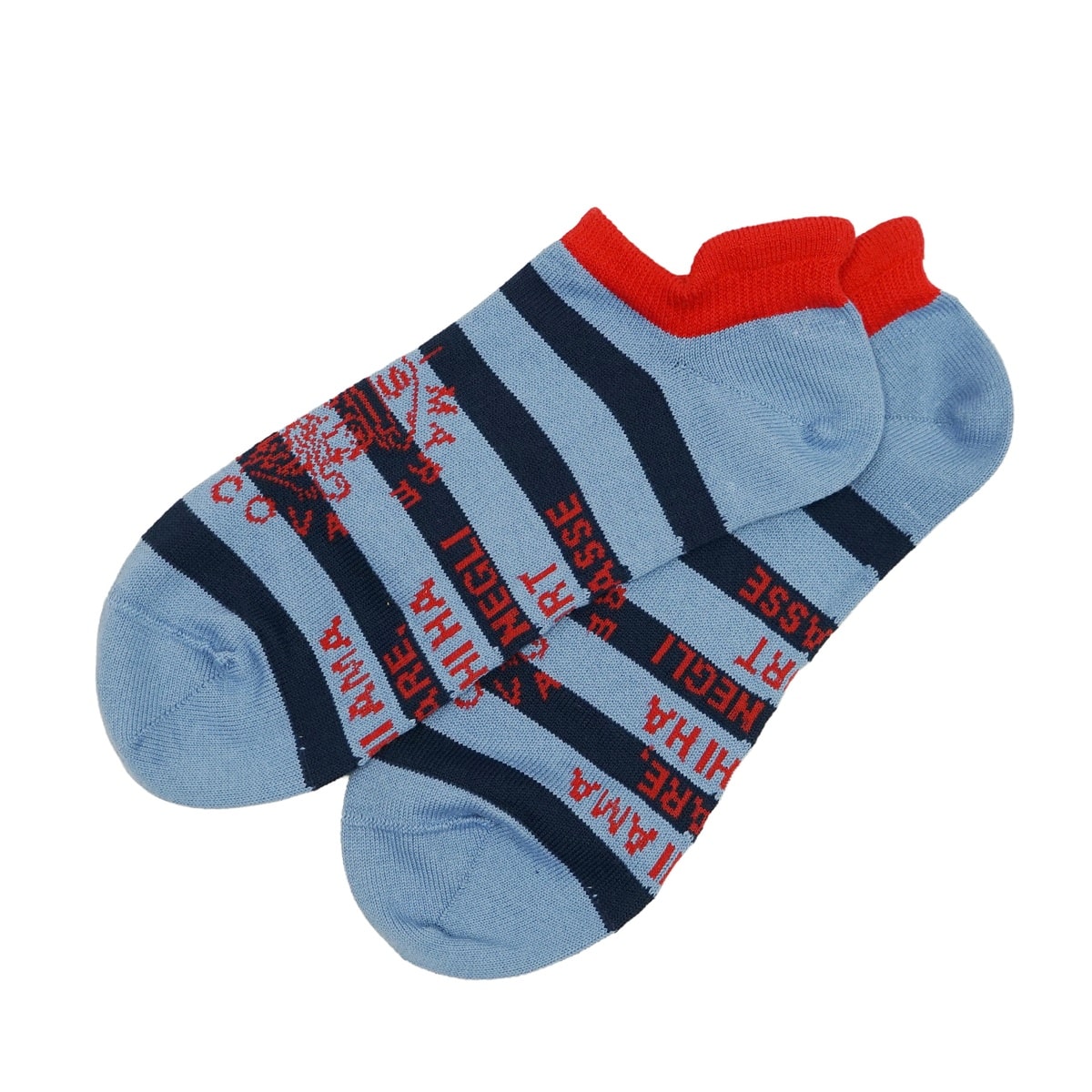 [SINA COVA]スニーカーソックス (25㎝～27㎝) ブルー 26177470