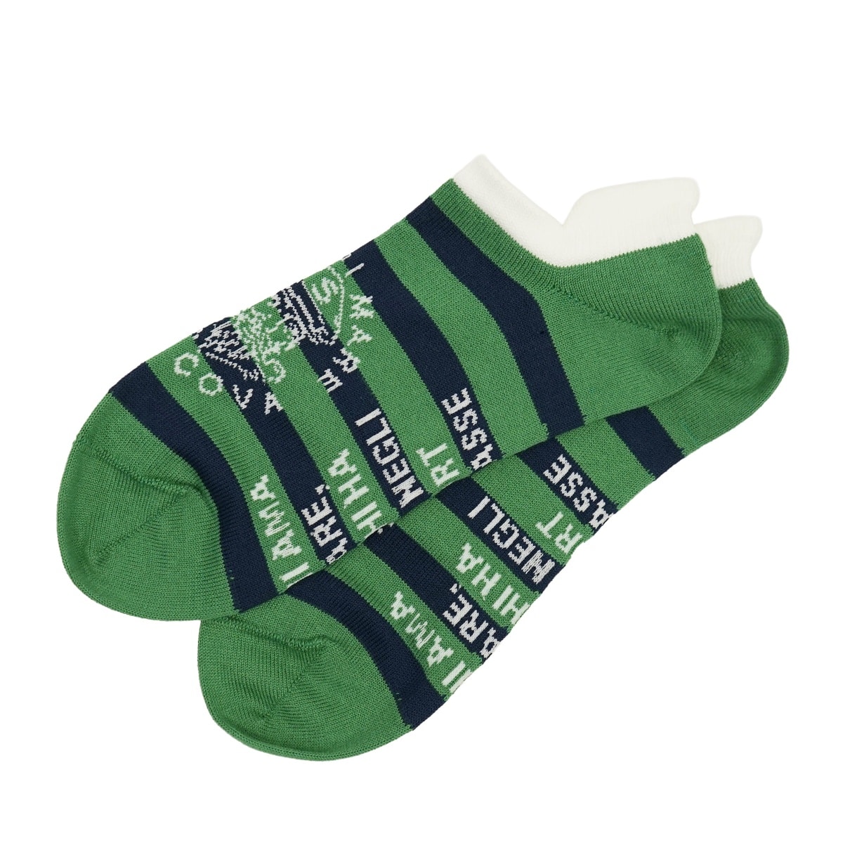 [SINA COVA]スニーカーソックス (25㎝～27㎝) グリーン 26177470