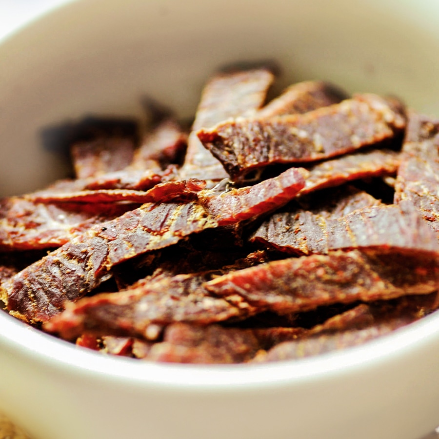 炭火仕上げ　スモークジャーキー　簡易包装