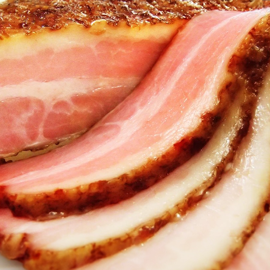 薪・炭火仕上げ　ベーコンスライス　簡易包装