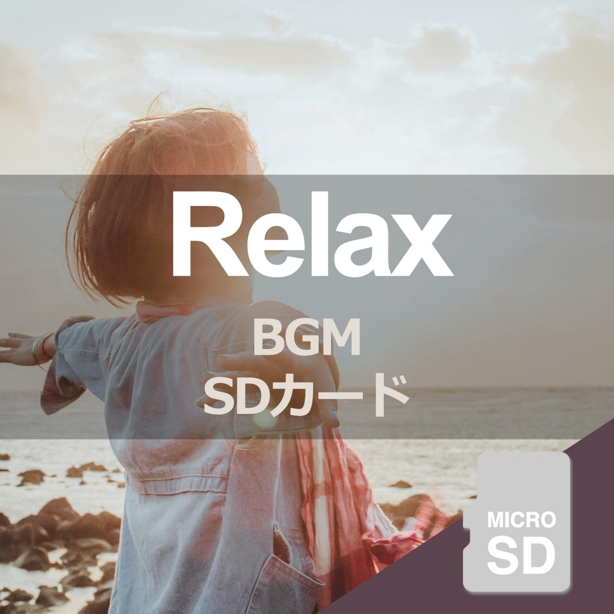 (ヒーリングBGM)音源入SDカード 40sスピーカー用 癒やし リラックス ストレス軽減 楽曲 音楽 名曲 ヒーリングBGM