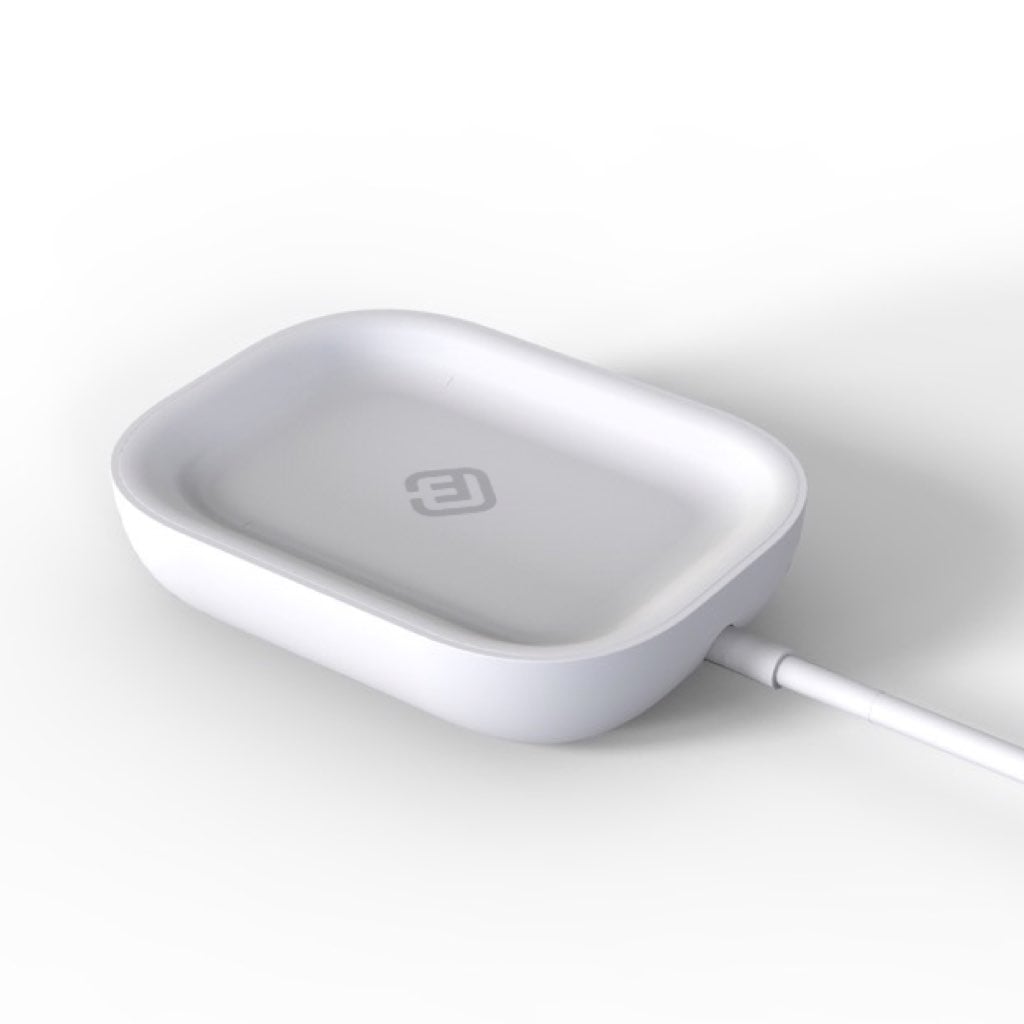 ワイヤレス 充電器 AirPods イヤホン Qi充電器 40s ECC1