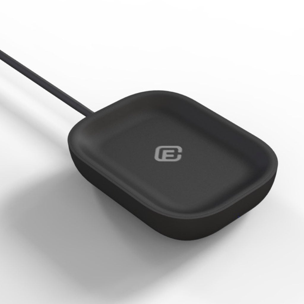ワイヤレス 充電器 AirPods イヤホン Qi充電器 40s ECC1