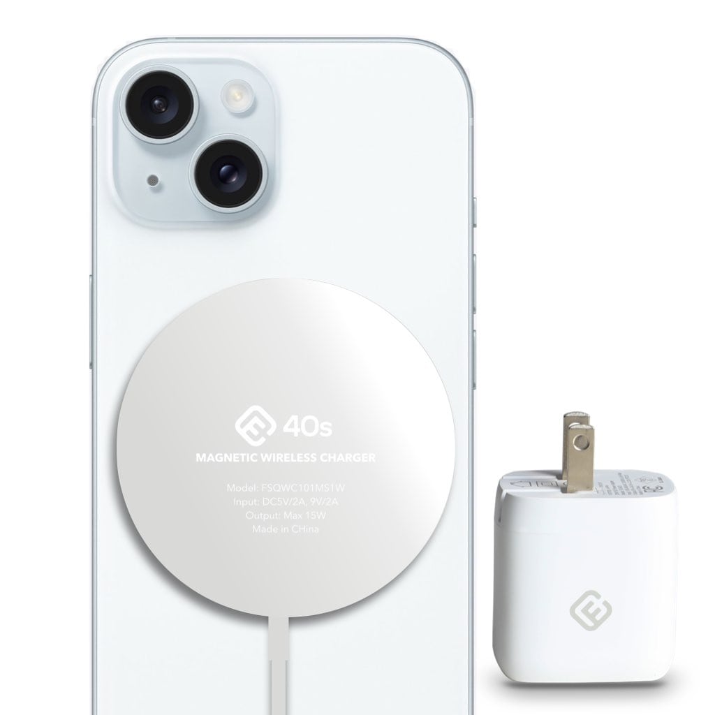 （急速充電セット） MagSafe充電器 急速 iPhone対応 ワイヤレス充電 40s MS1