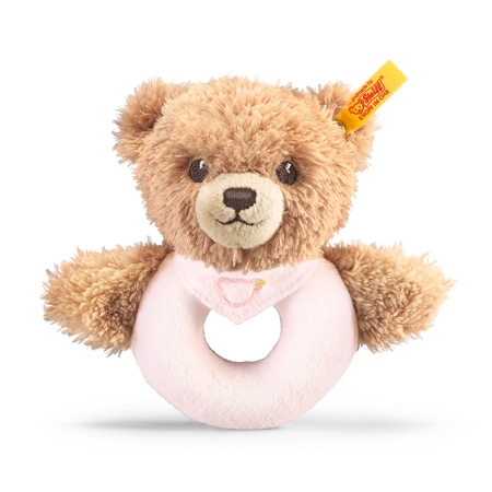 おやすみクマちゃん ピンク（グリップトイ）