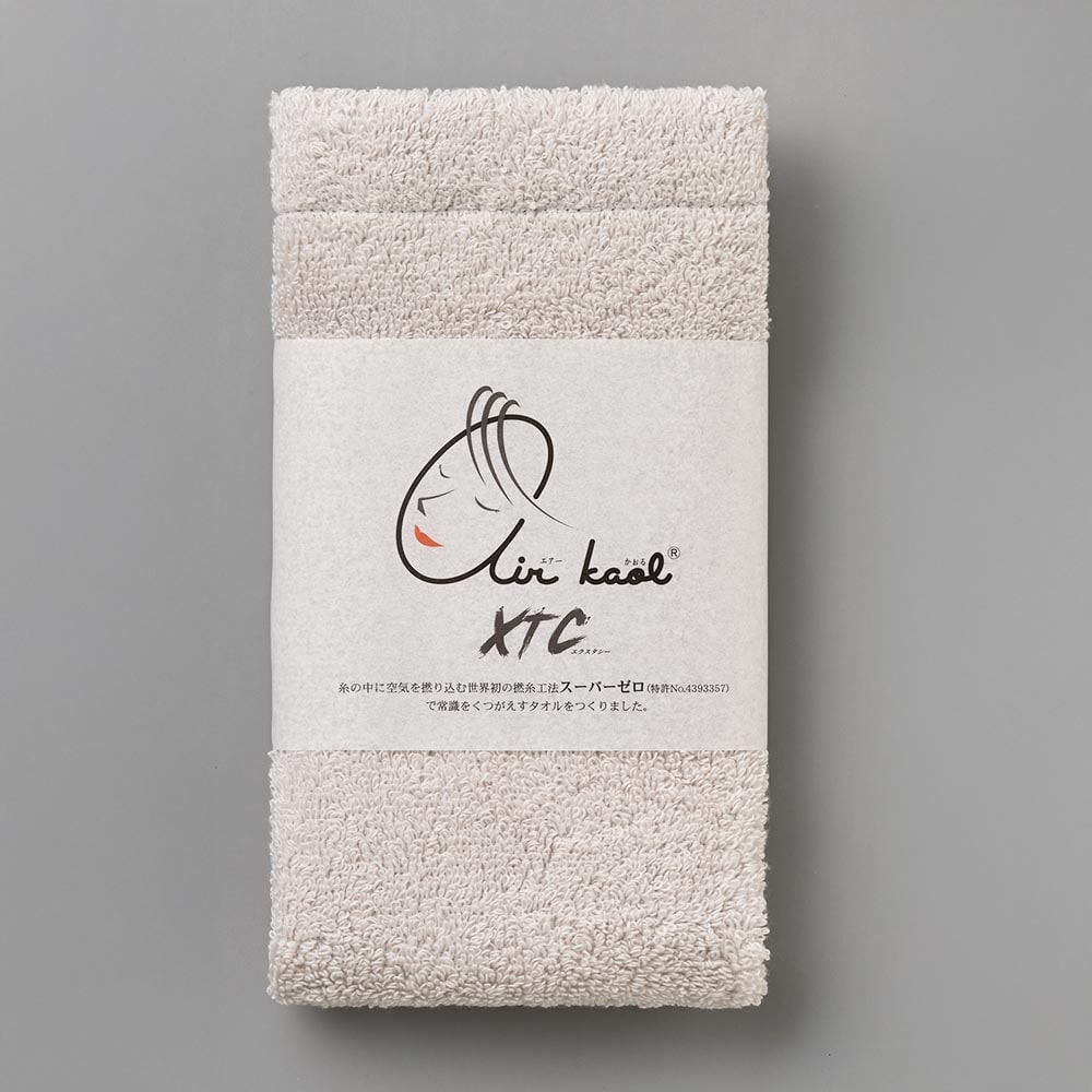 《エアーかおる》エクスタシー ウォッシュタオル シルバー シルバー