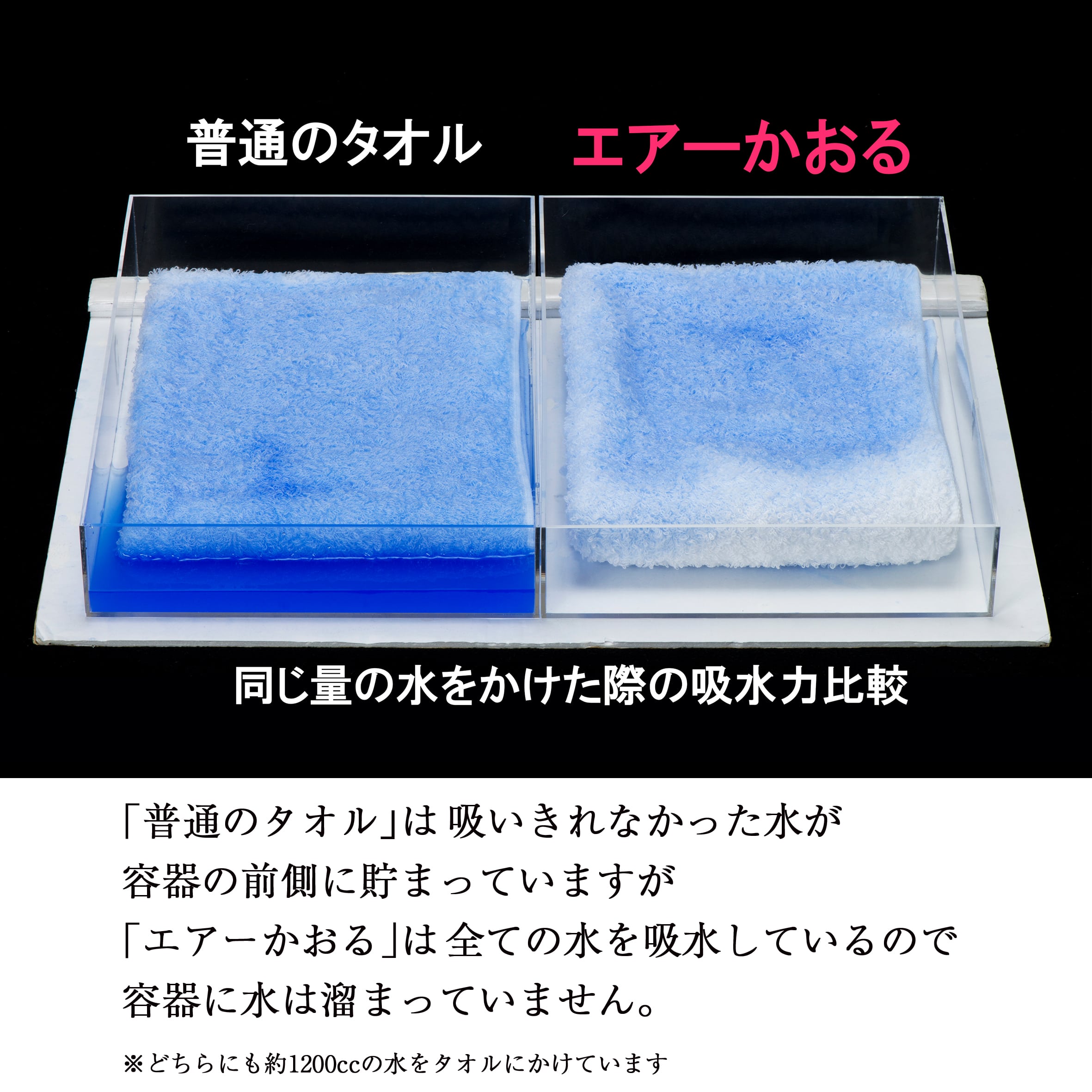 《エアーかおる》エクスタシー フェイスタオル シルバー シルバー