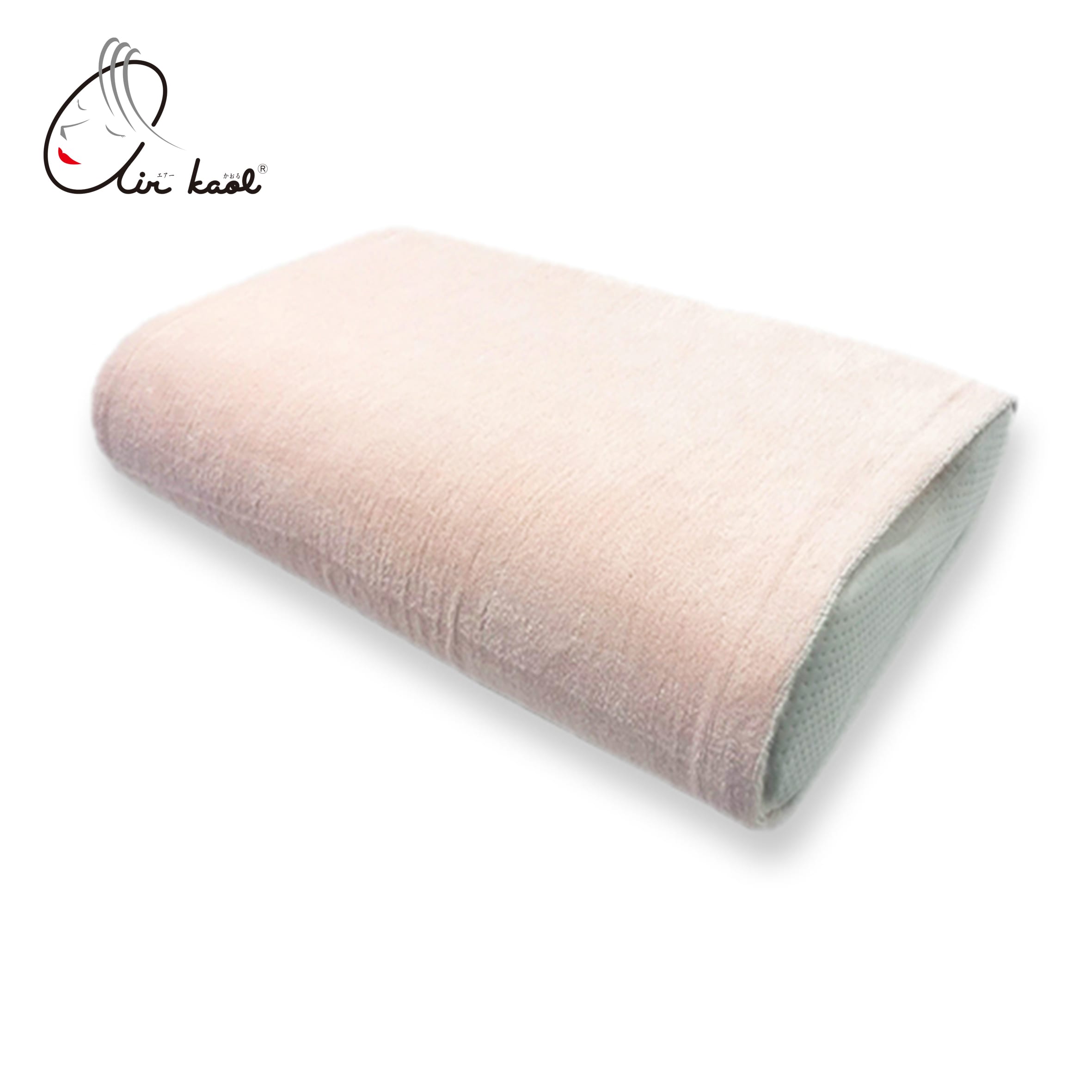 《エアーかおる》消臭枕カバー　パステルピンク