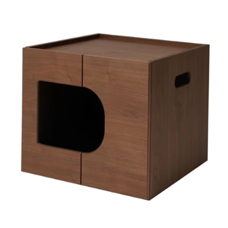 KARIMOKU CAT RESTROOM (Walnut natural)