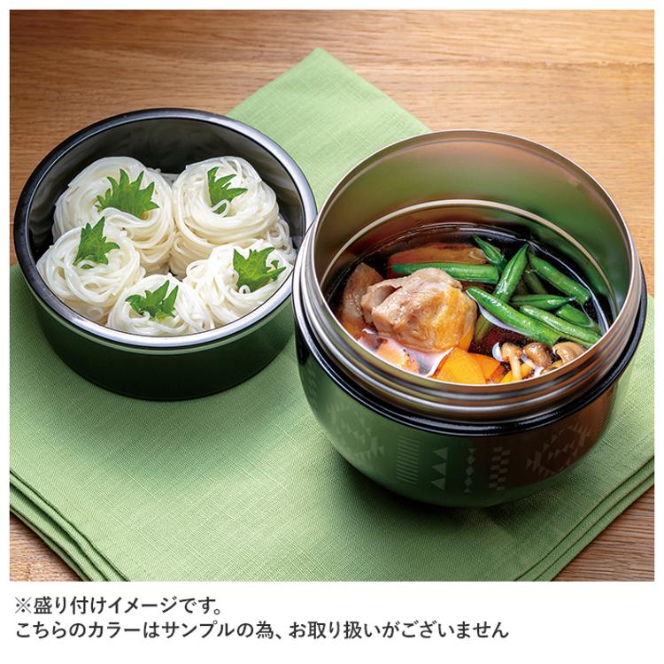 弁当箱 保温 保冷 丼 通販 スケーター 570ml ランチジャー 2段 二段