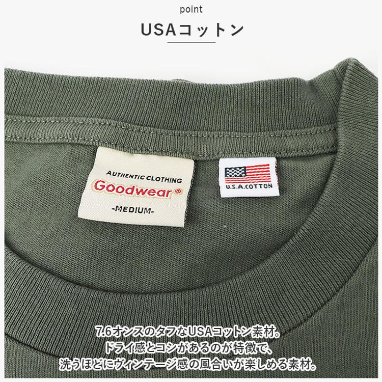 Goodwear グッドウェア 7分袖 tシャツ 通販 Tシャツ ロンT ロングシャツ シャツ 着回し 切り替え ロング ロング丈 切替 USA  コットン シンプル 無地 メンズ レディース ユニセックス 7.6オンス(【即日発送】Sサイズ 01.ブラック): BACKYARD  FAMILY｜JAL Mall｜マイルが ...