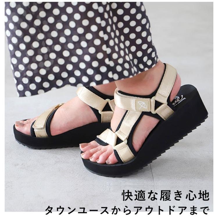 アーノルドパーマー サンダル 通販 スポーツサンダル レディース 厚底