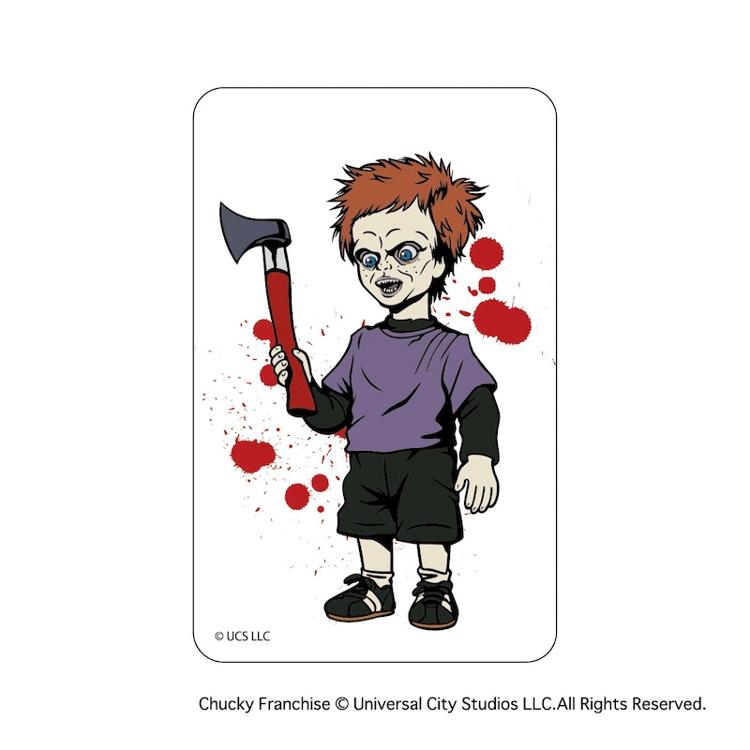 チャッキー グッズ 通販 CHUCKY クリアカード まじかる百貨店クリア