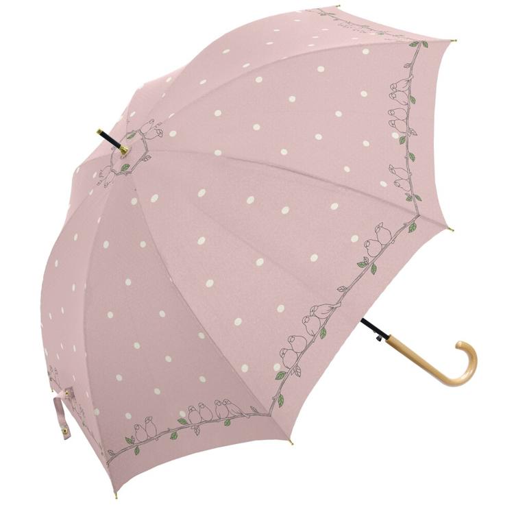 水玉と文鳥/ピンク