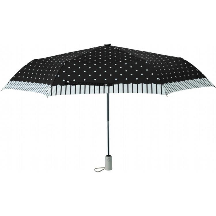 ドットストライプブラック