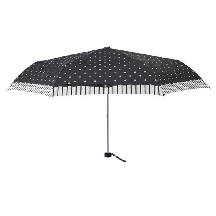 ドットストライプブラック