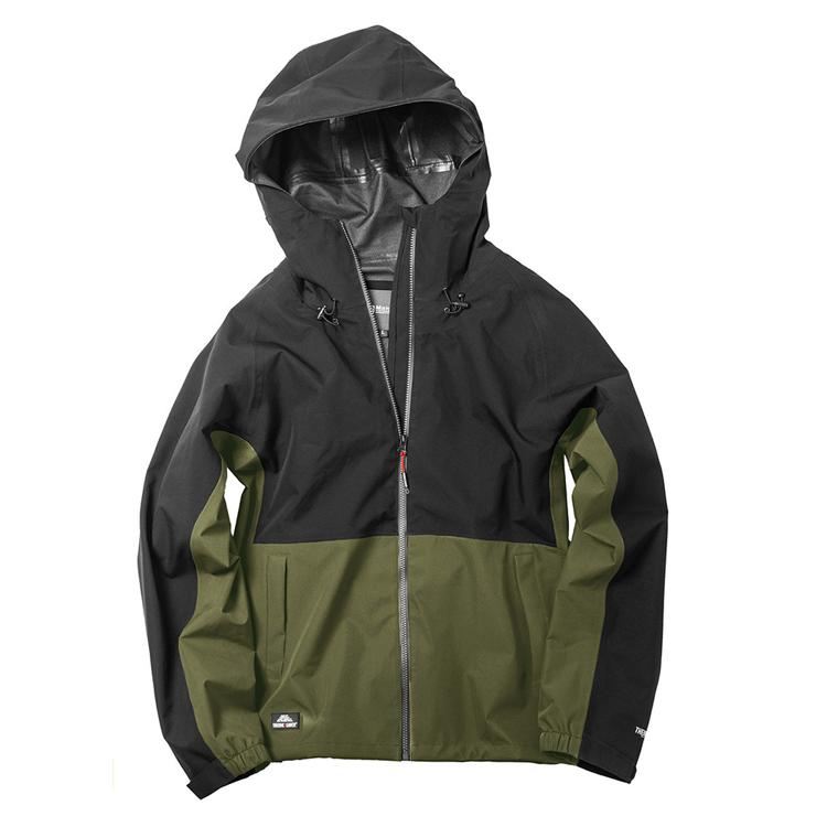 ブラック×カーキ